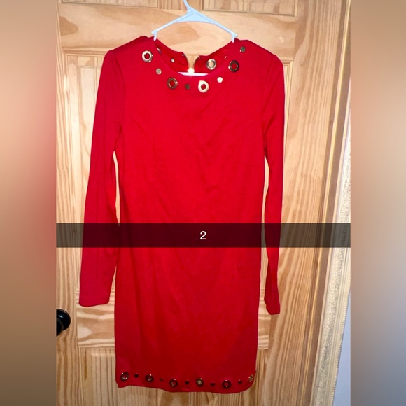 Michael Kors dress size 2 red - Picture 1 of 1